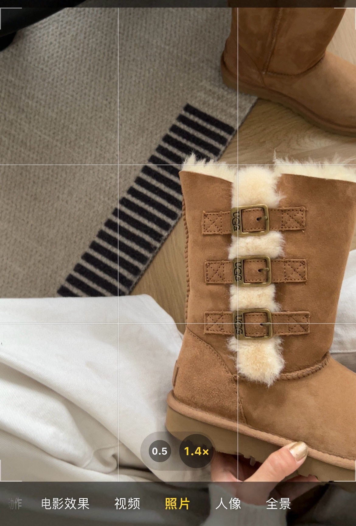 79$ new_dh Top Quality UGG Boot Leather Wool Size 35-40 74581057159 UG216 gallery