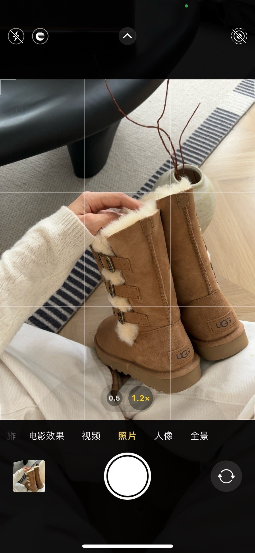 79$ new_dh Top Quality UGG Boot Leather Wool Size 35-40 74581057159 UG216 gallery