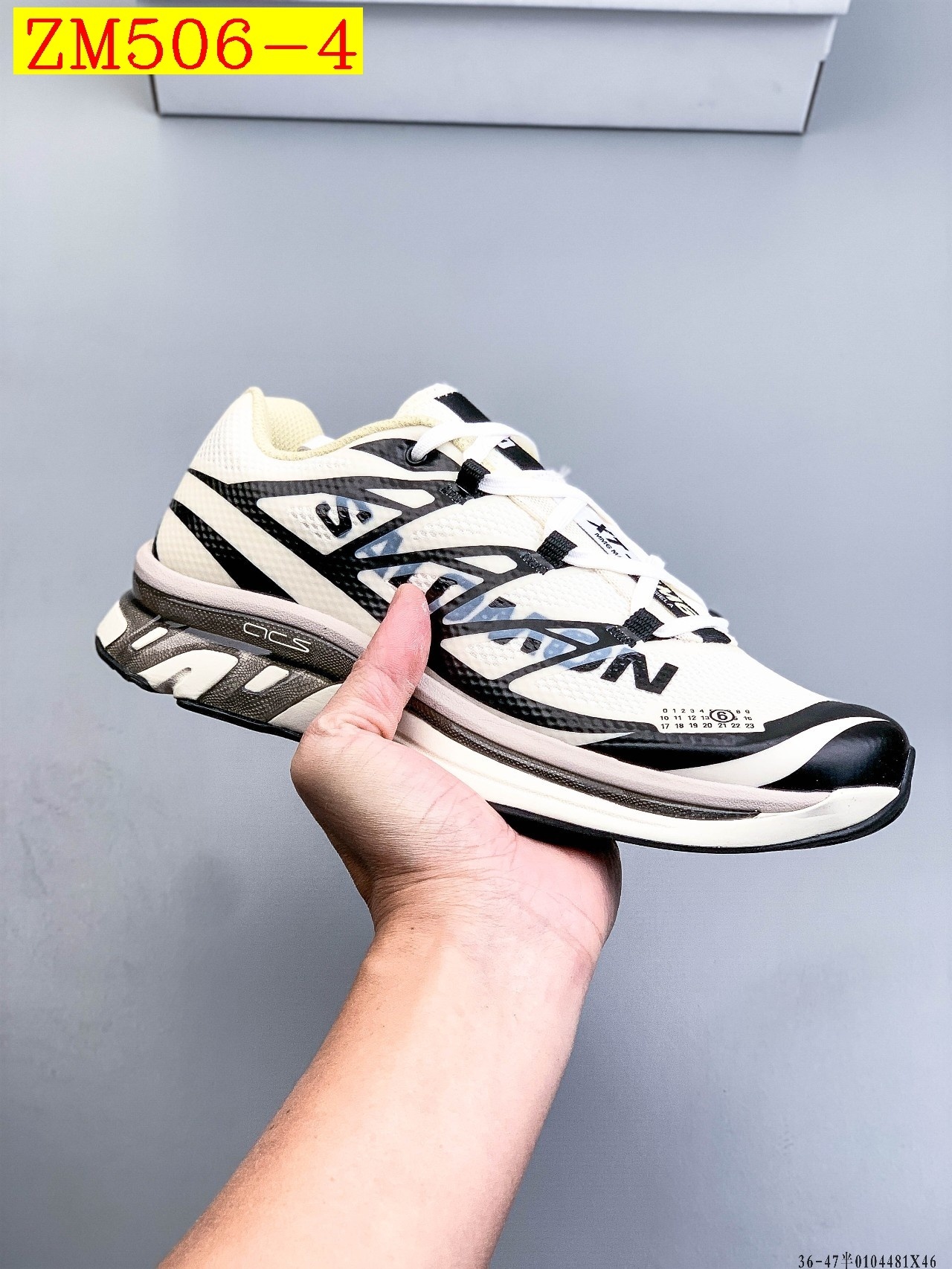 80$ Top Quality MM6 x SALOMON Size 36-47 442660 ZM506 gallery