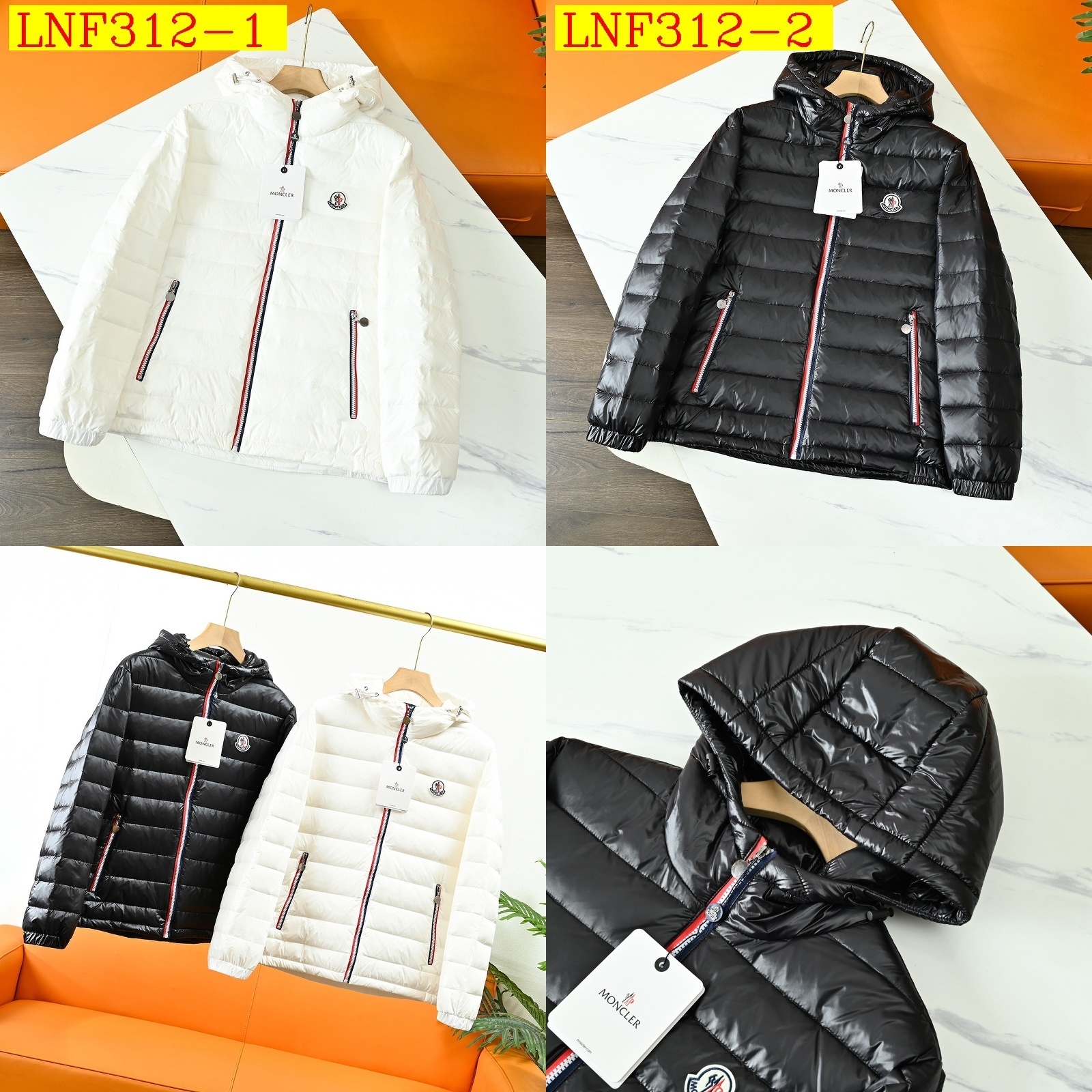 80$ new_dh Moncler 8663 Down jacket SIZE S-3XL 94645046781 LNF312 gallery