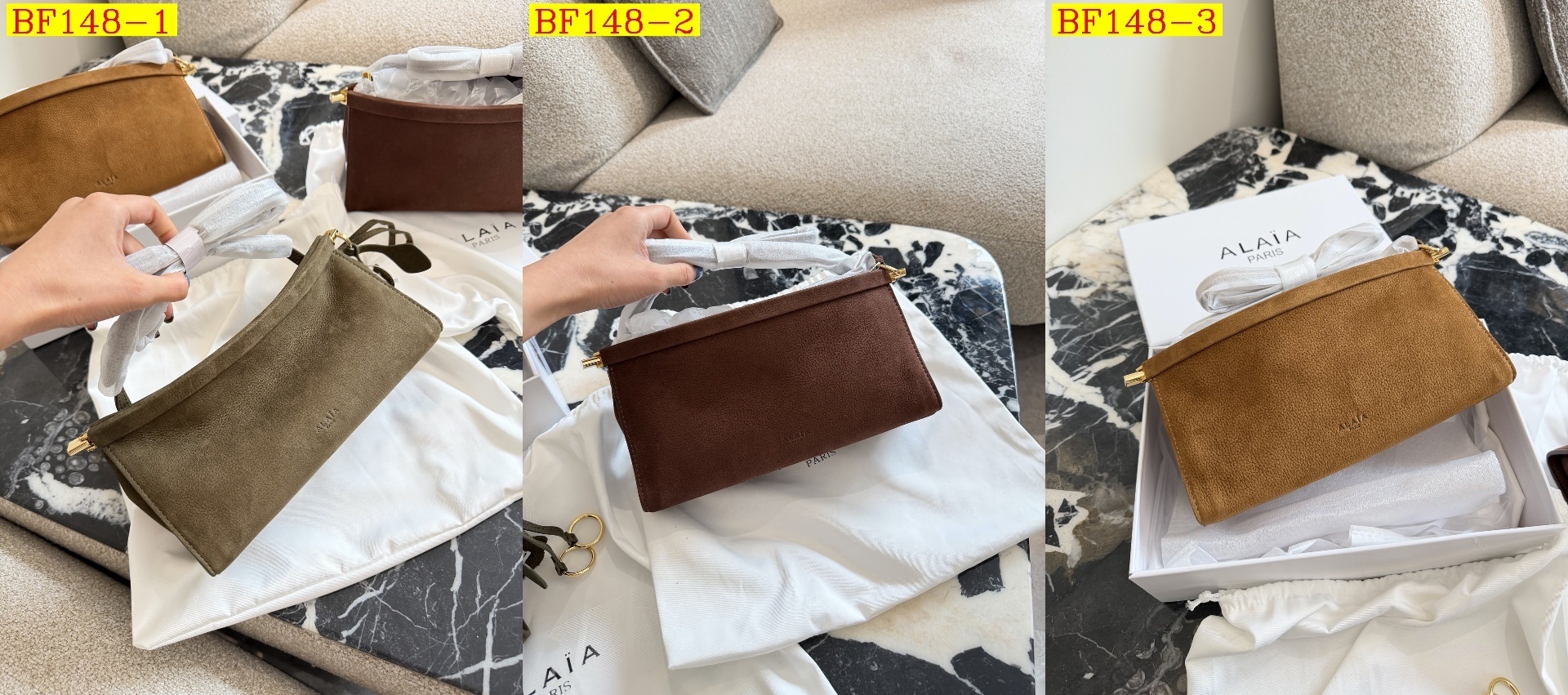 82$ Alaia Le Click size 25cm 452260 BF148 gallery