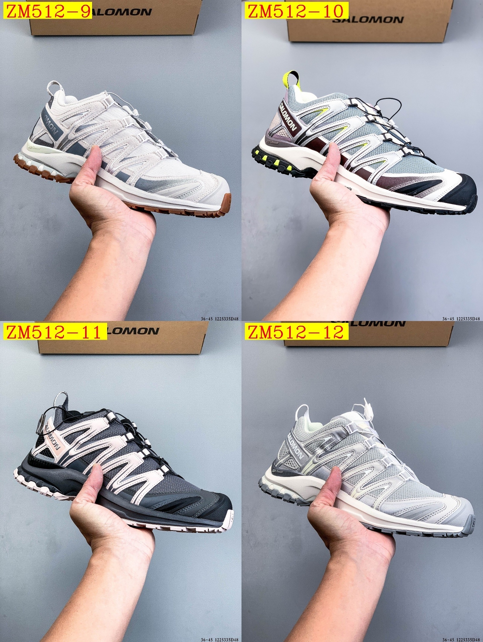 82$ Top Quality SALOMON XA PRO 3D Size 36-45 649830 ZM512 gallery