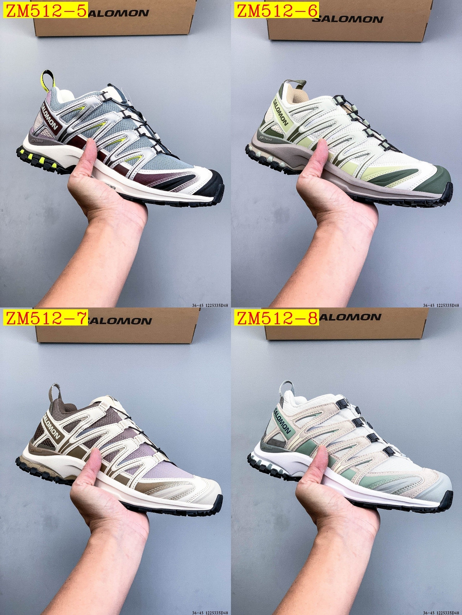 82$ Top Quality SALOMON XA PRO 3D Size 36-45 649830 ZM512 gallery
