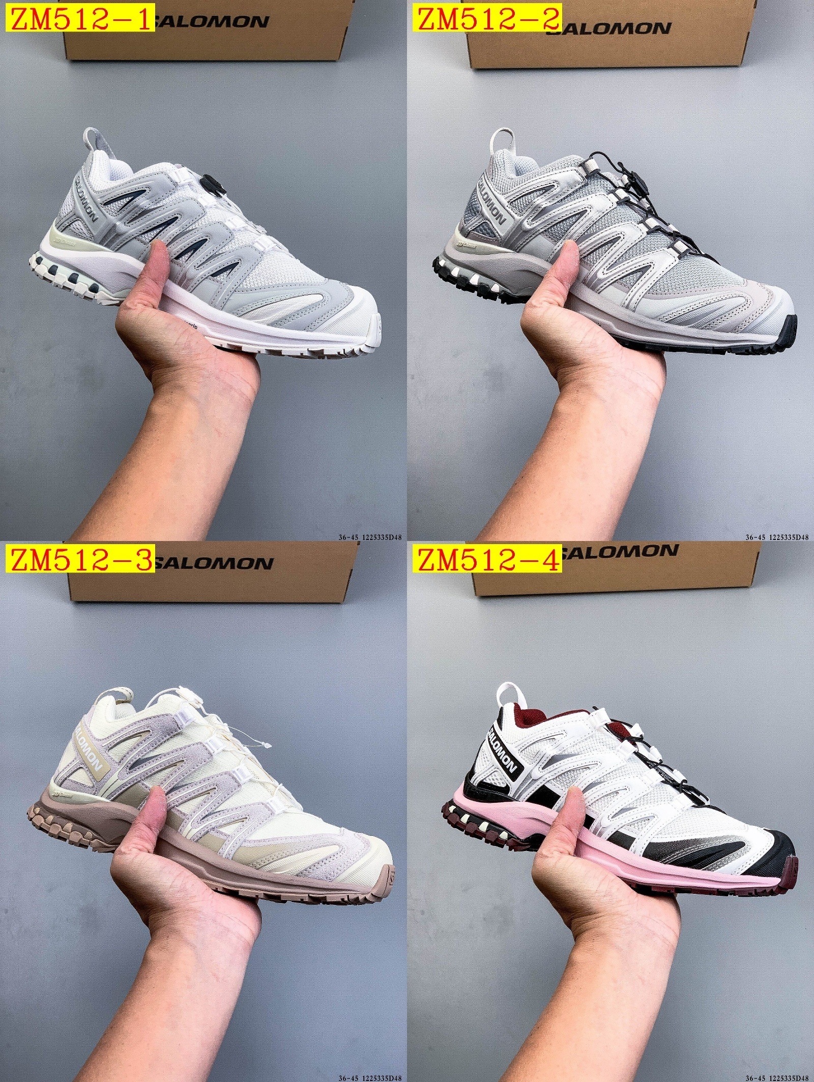 82$ Top Quality SALOMON XA PRO 3D Size 36-45 649830 ZM512 gallery