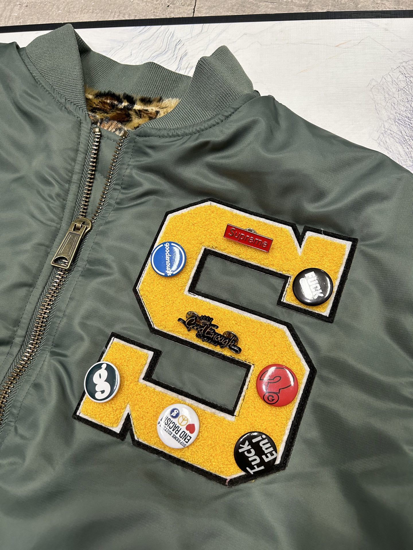 95$ Supreme x GOODENOUGH SS25 WEEK15 Reversible Size S-XL 553870 LNF626 gallery