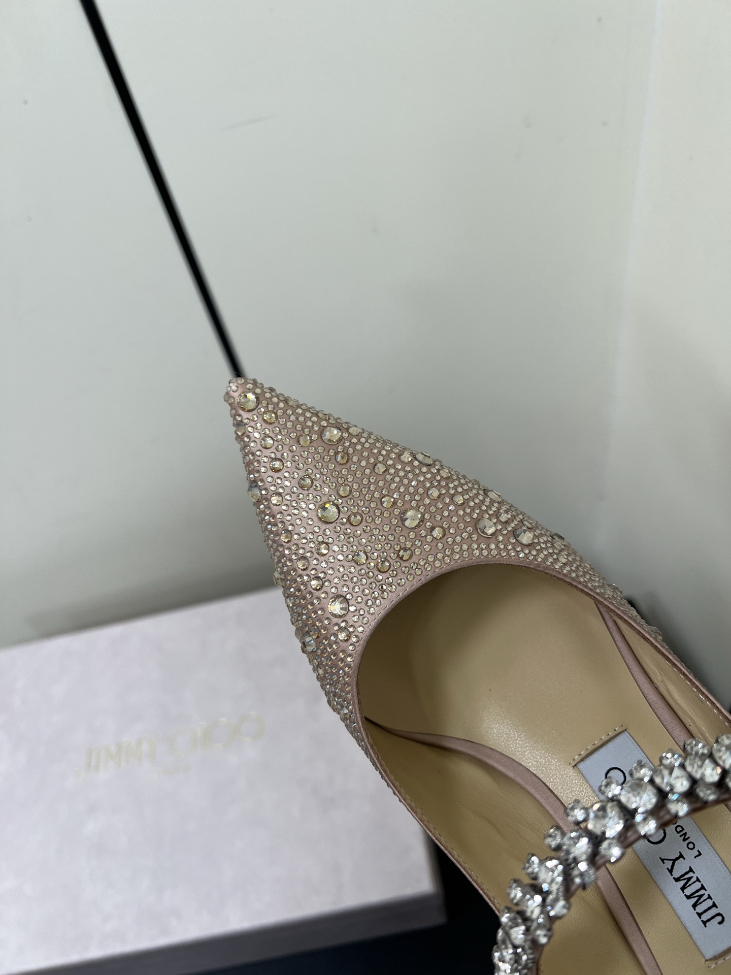 97$ Jimmy Choo Genuine leather heel-height 6.5 cm size 35-41 764680 ZZ281 gallery