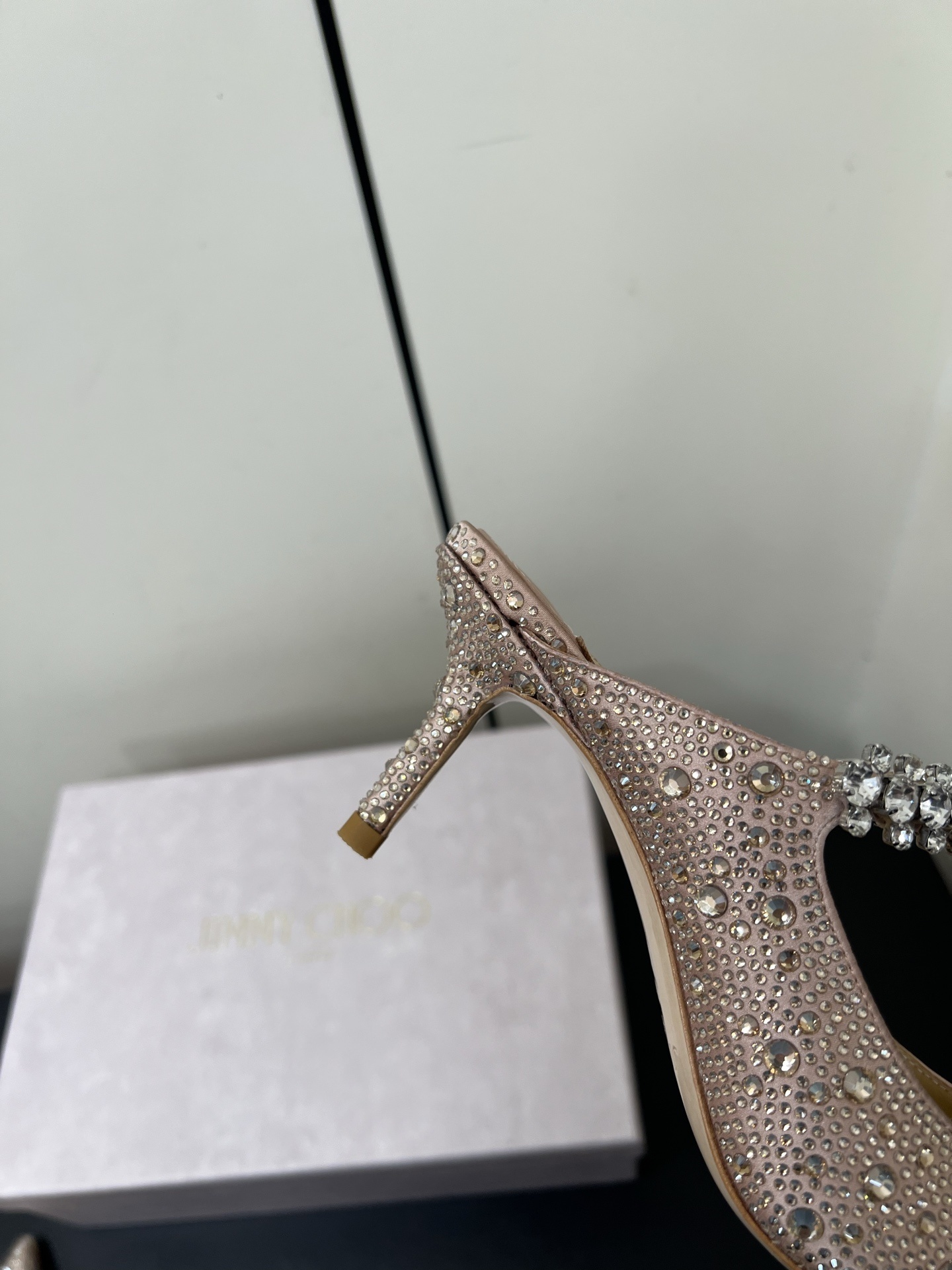 97$ Jimmy Choo Genuine leather heel-height 6.5 cm size 35-41 764680 ZZ281 gallery
