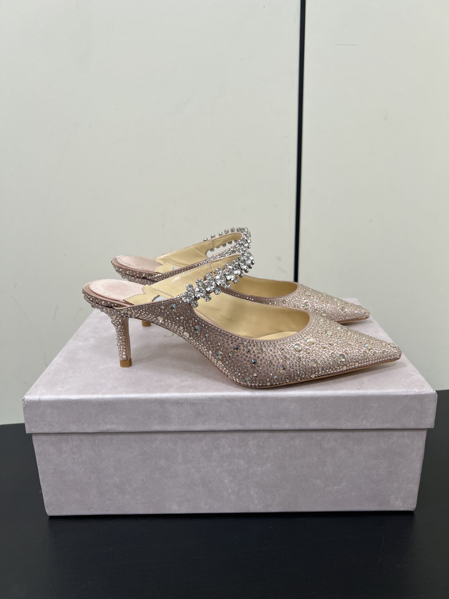 97$ Jimmy Choo Genuine leather heel-height 6.5 cm size 35-41 764680 ZZ281 gallery