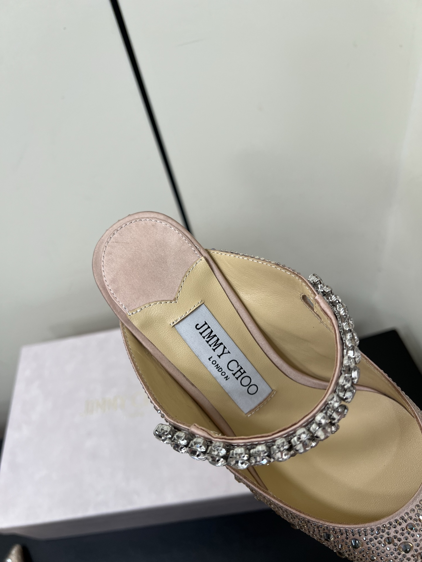 97$ Jimmy Choo Genuine leather heel-height 6.5 cm size 35-41 764680 ZZ281 gallery