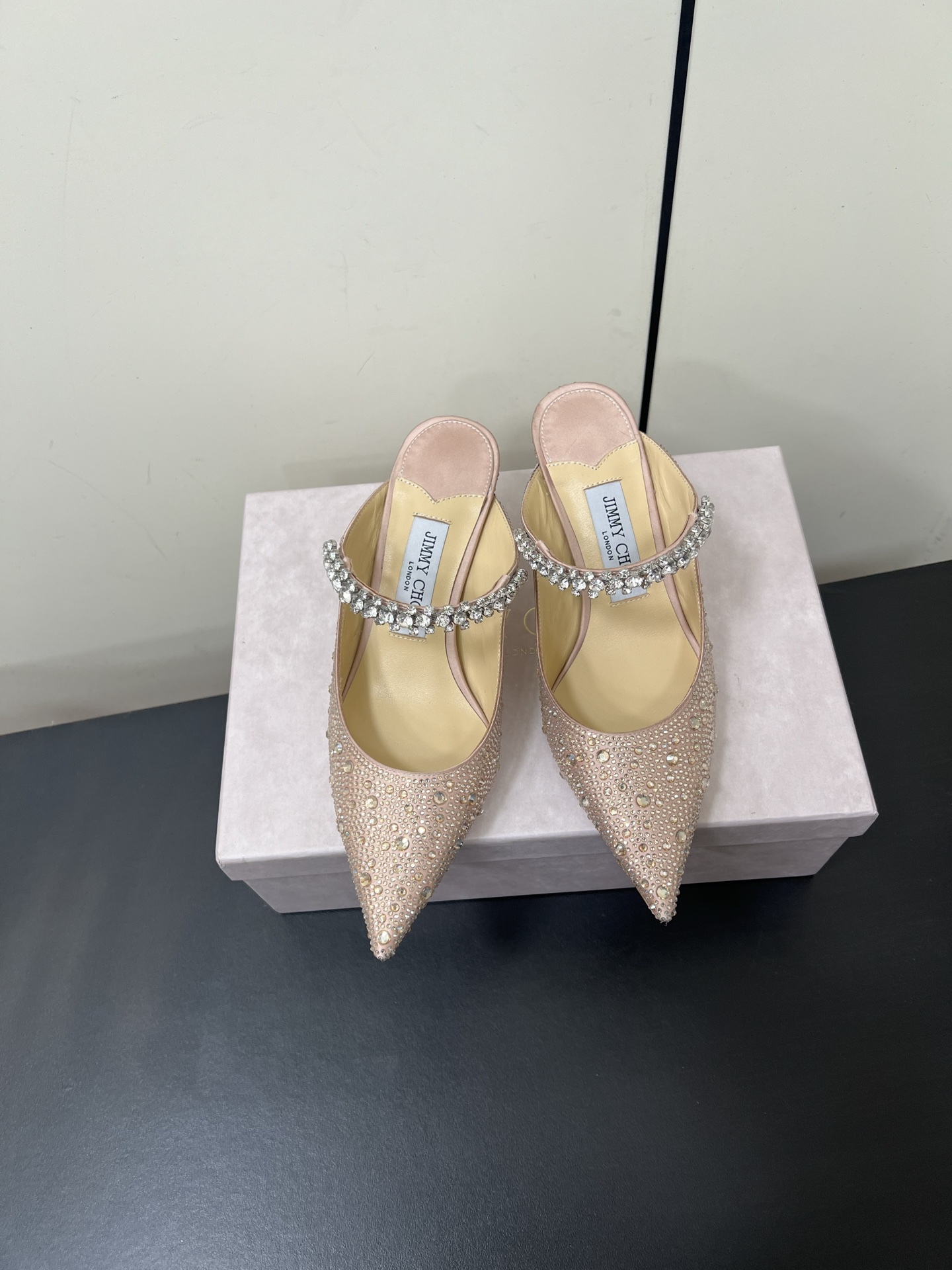 97$ Jimmy Choo Genuine leather heel-height 6.5 cm size 35-41 764680 ZZ281 gallery