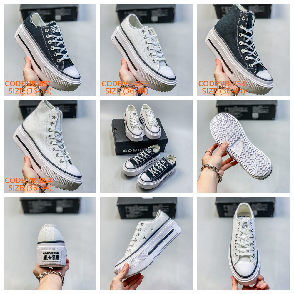 C@onverse Chuck Taylor All Star Lift Double Stack high-top platform sneakers gallery