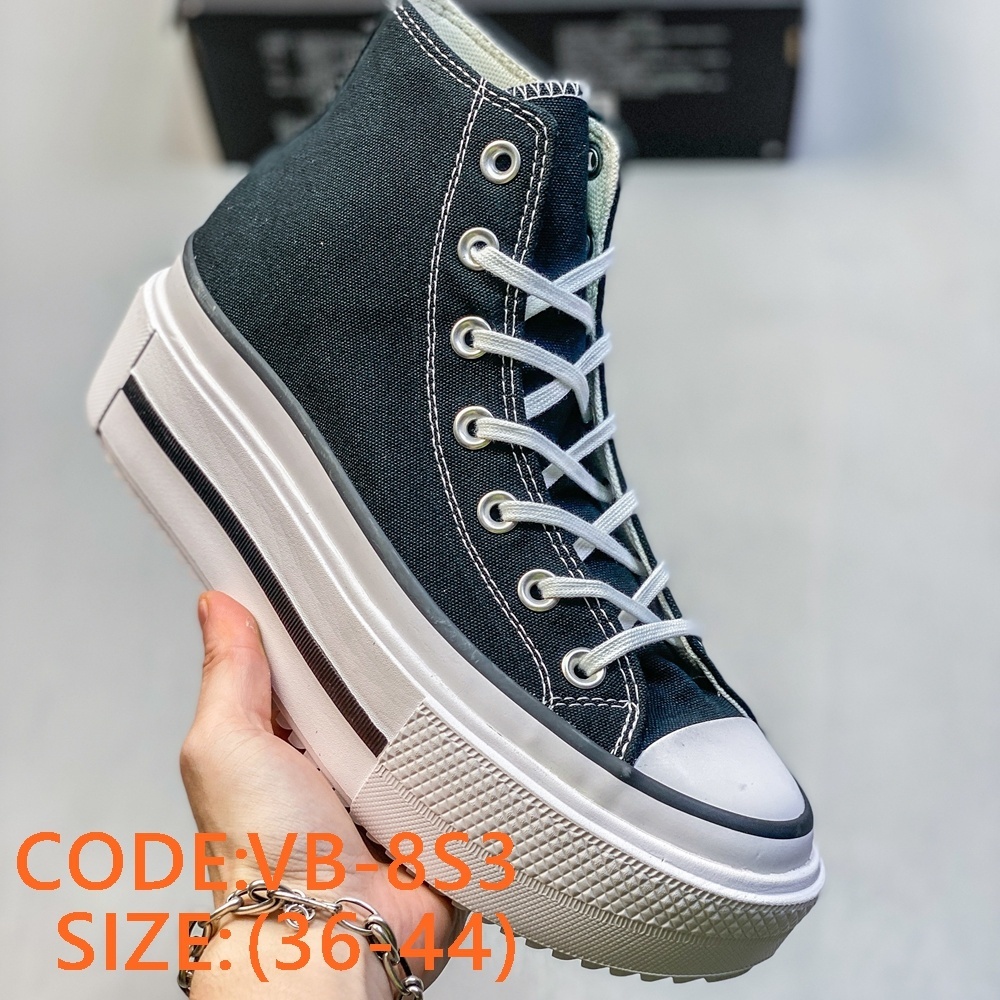 C@onverse Chuck Taylor All Star Lift Double Stack high-top platform sneakers gallery
