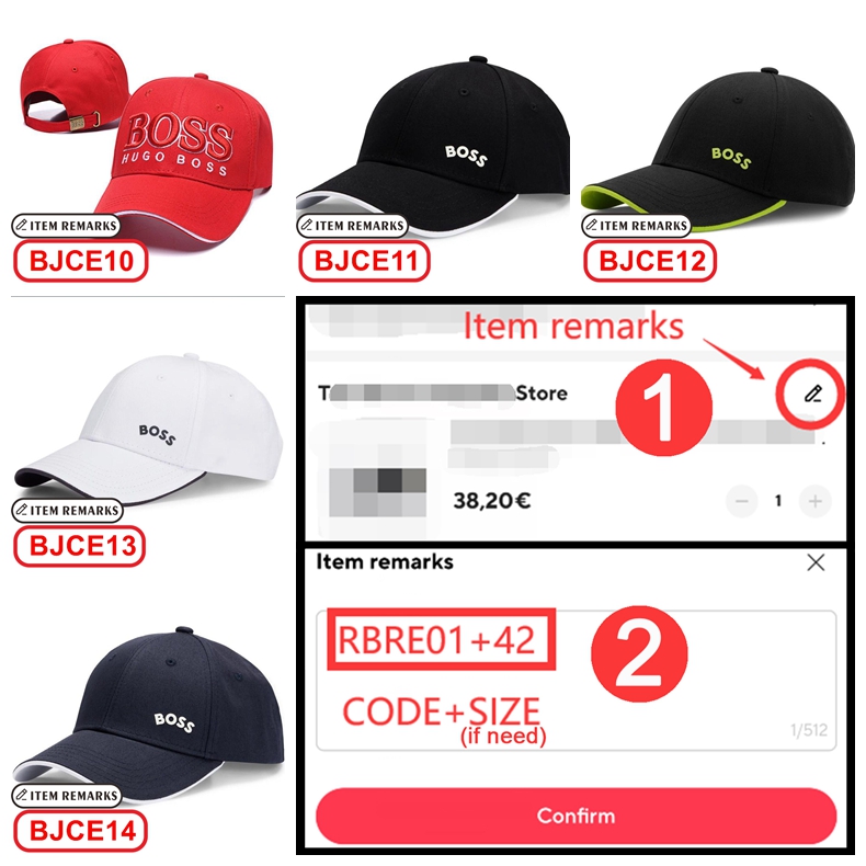 H@UGO BOSS Caps gallery