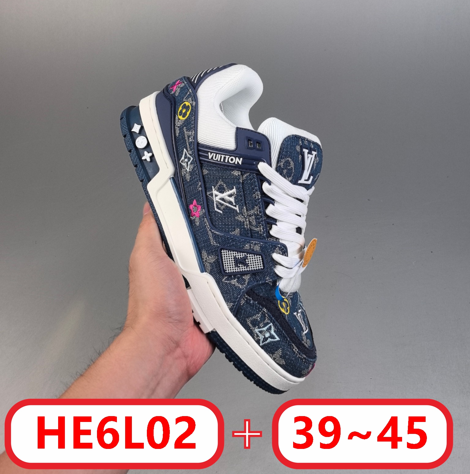L@ouis Vuitton LV Trainer gallery