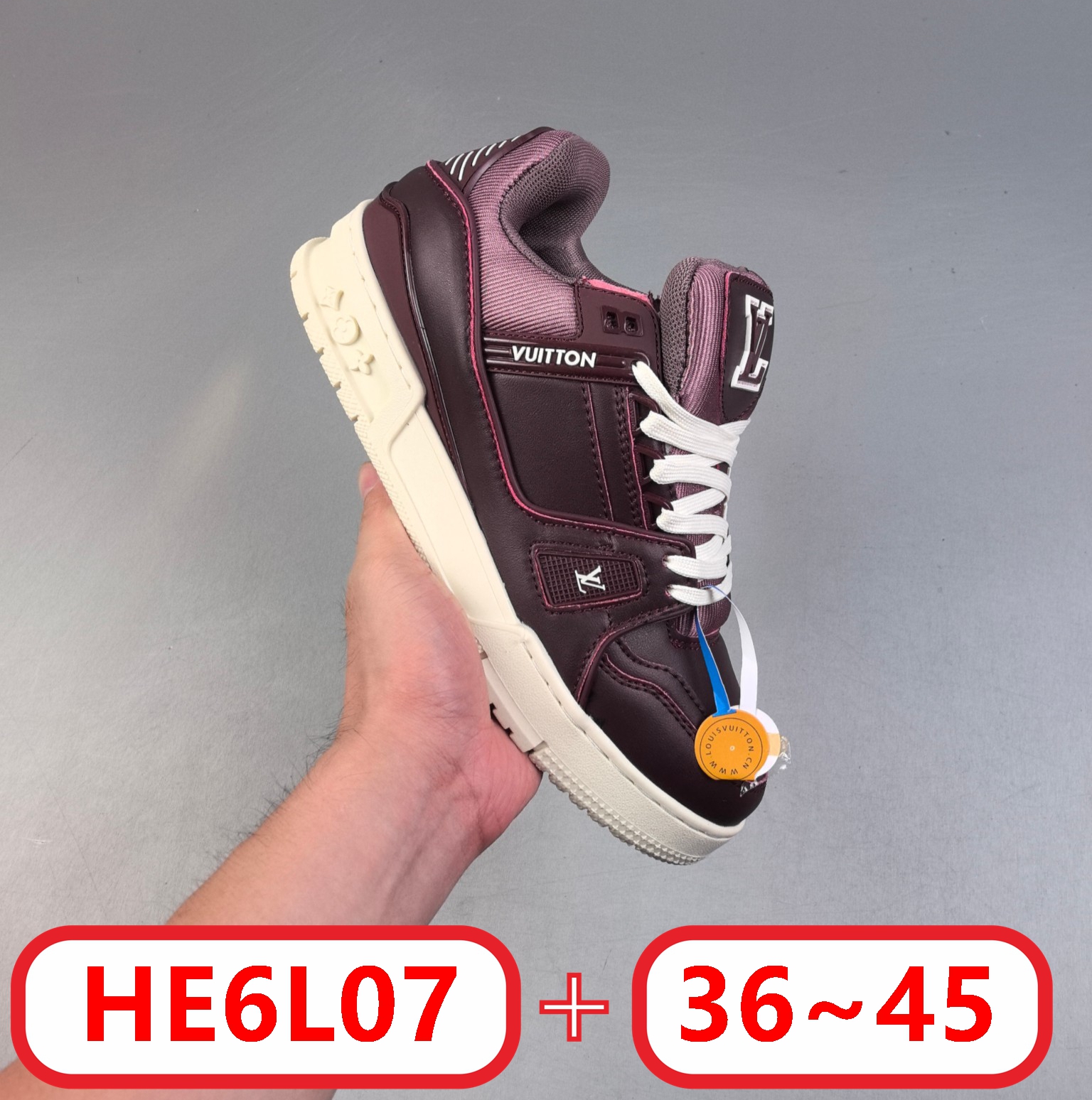 L@ouis Vuitton LV Trainer gallery