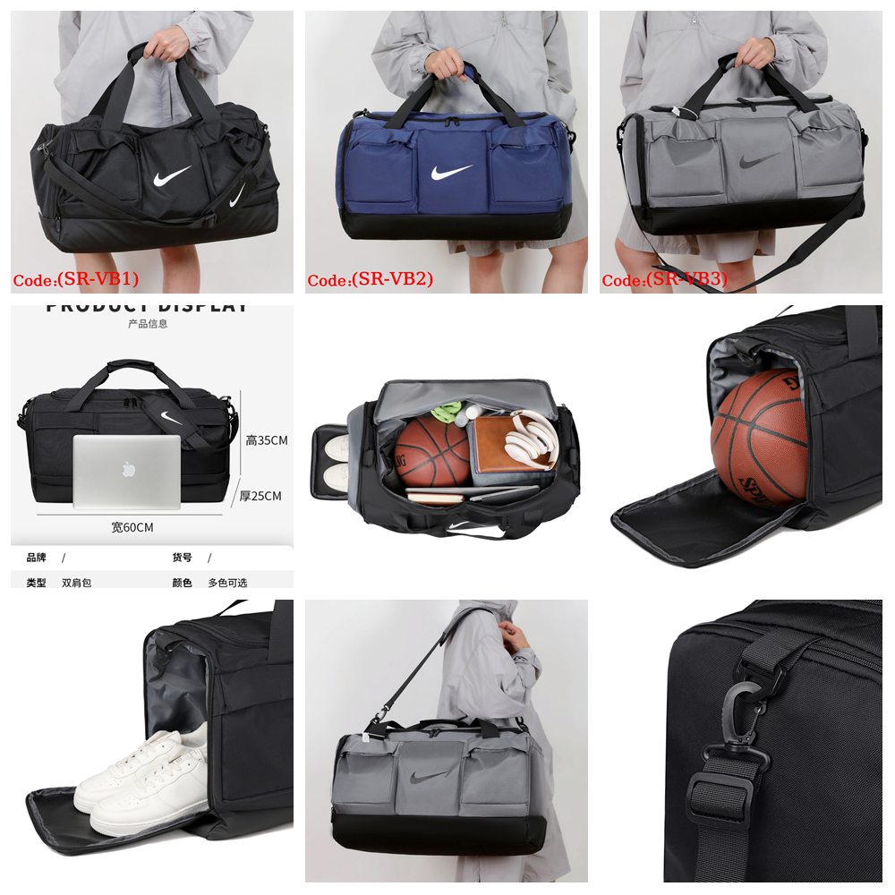 N@ike travel shoulder Fitness Bag gallery