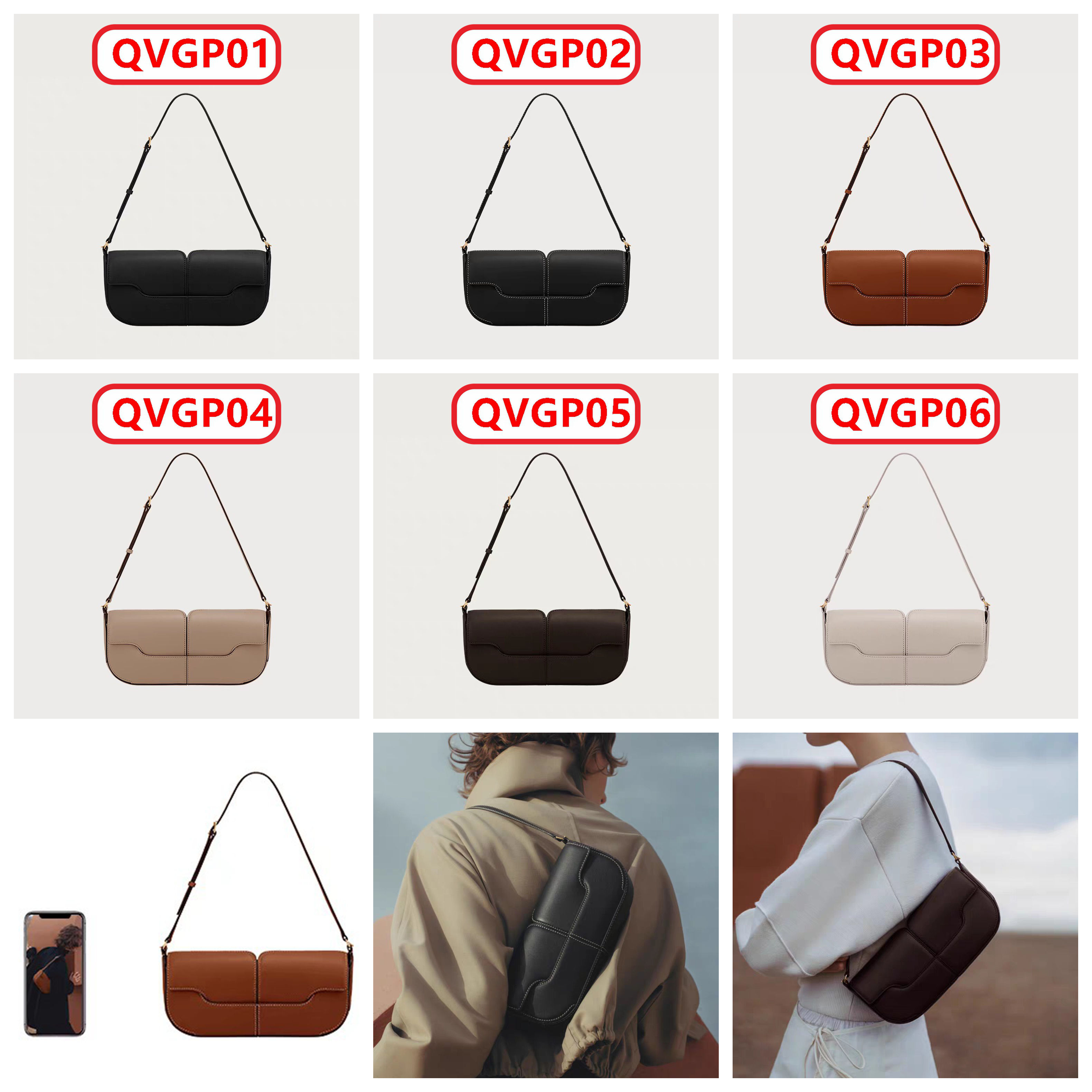 P@OLENE Osmo Leather Handbag gallery