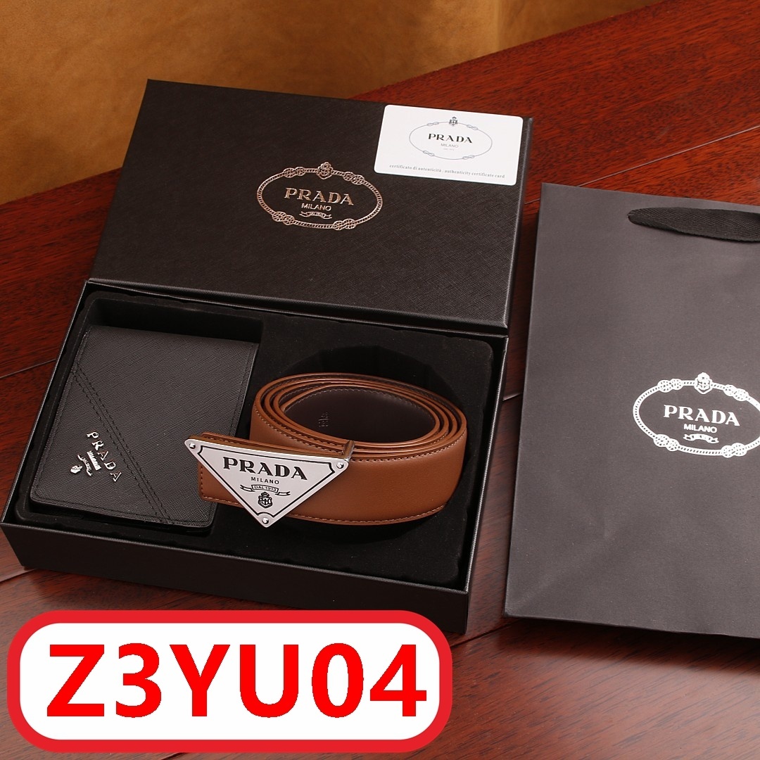 P@RADA 23835 Belt Wallet Gift Box gallery
