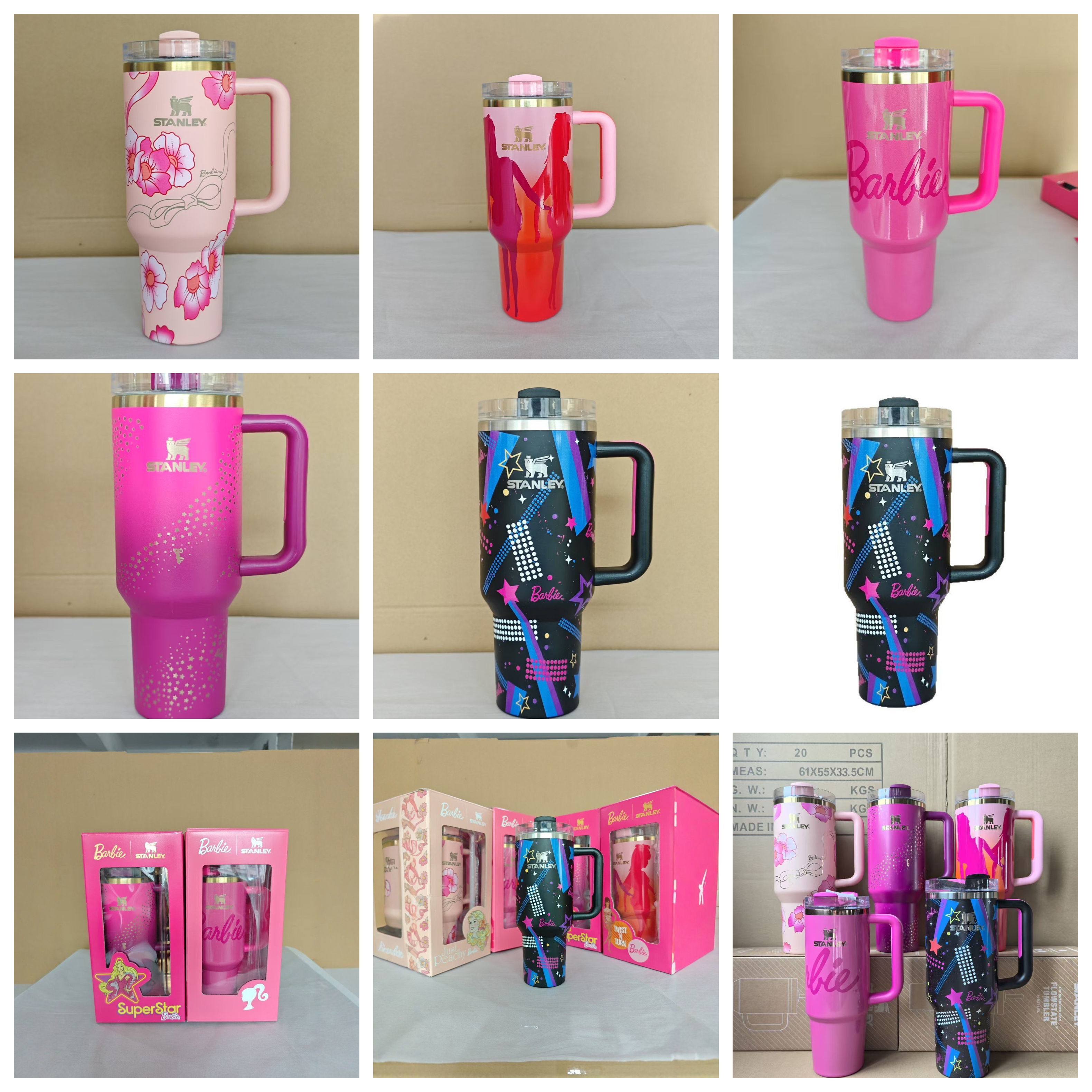 S@tanley X Barbie 40oz Limited Edition Insulated Tall Tumbler with Lid gallery