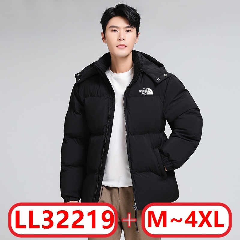 T@he North Face Men's Hooded Jacket Cotton Coat gallery