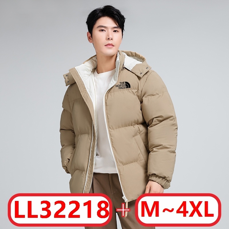 T@he North Face Men's Hooded Jacket Cotton Coat gallery