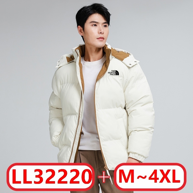 T@he North Face Men's Hooded Jacket Cotton Coat gallery