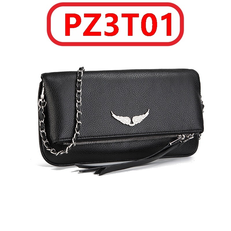 Z@adig & Voltaire Rock Clutch Bag gallery