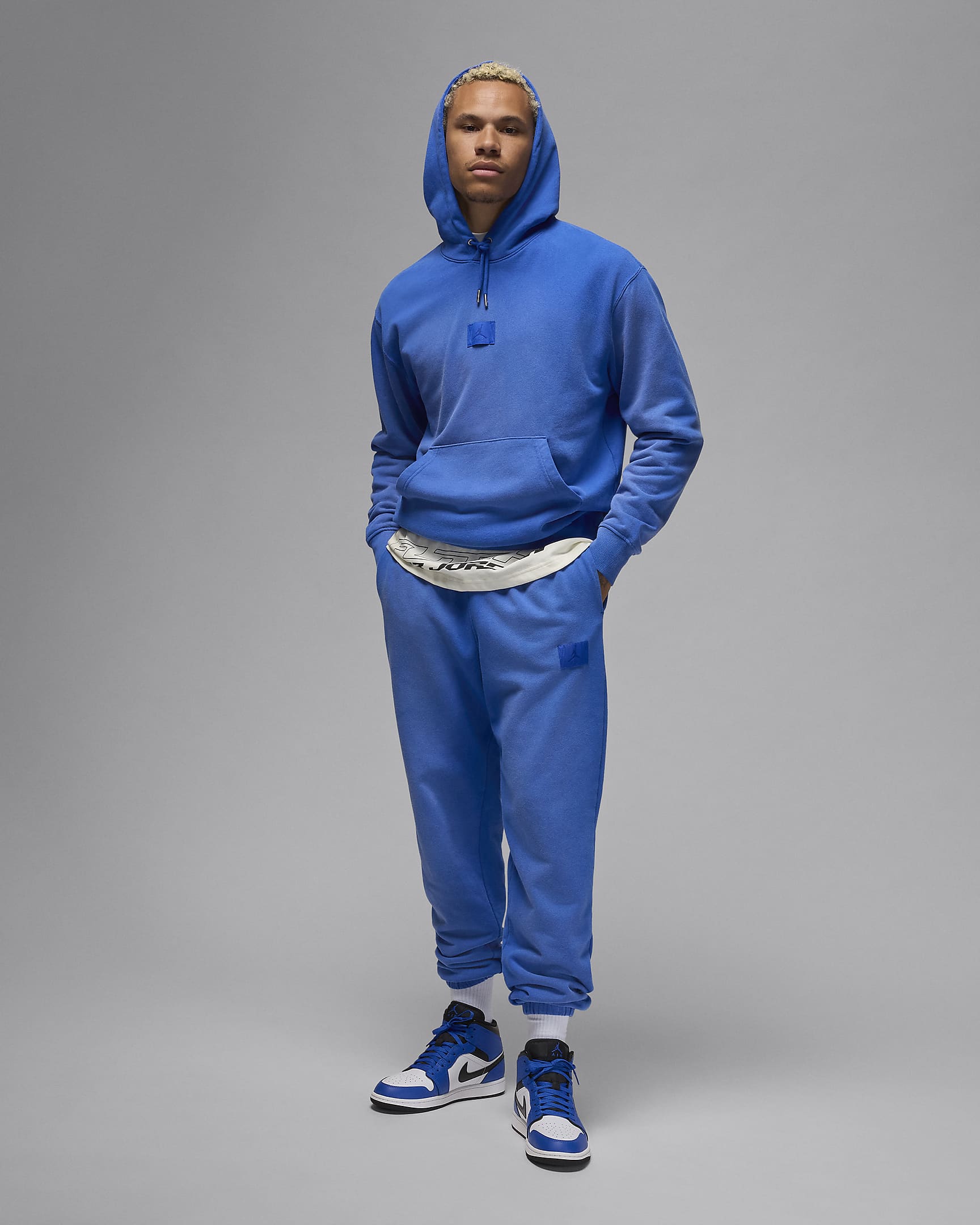 $31.99 Air Jordan 1 Mid blue X4174 gallery