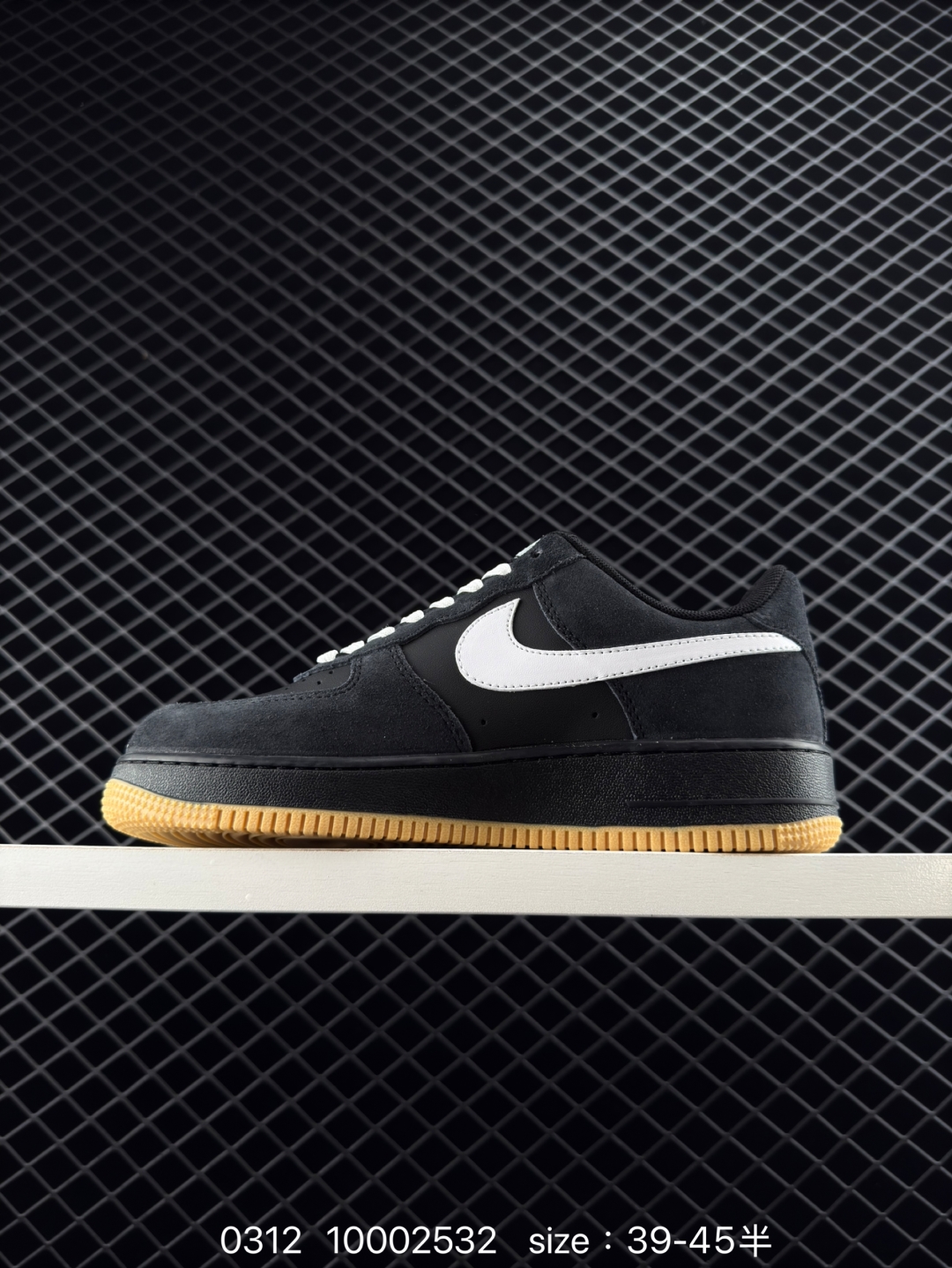 $31.99 Nike Air Force 1 Low SK8 “Black Gum”X4352 gallery