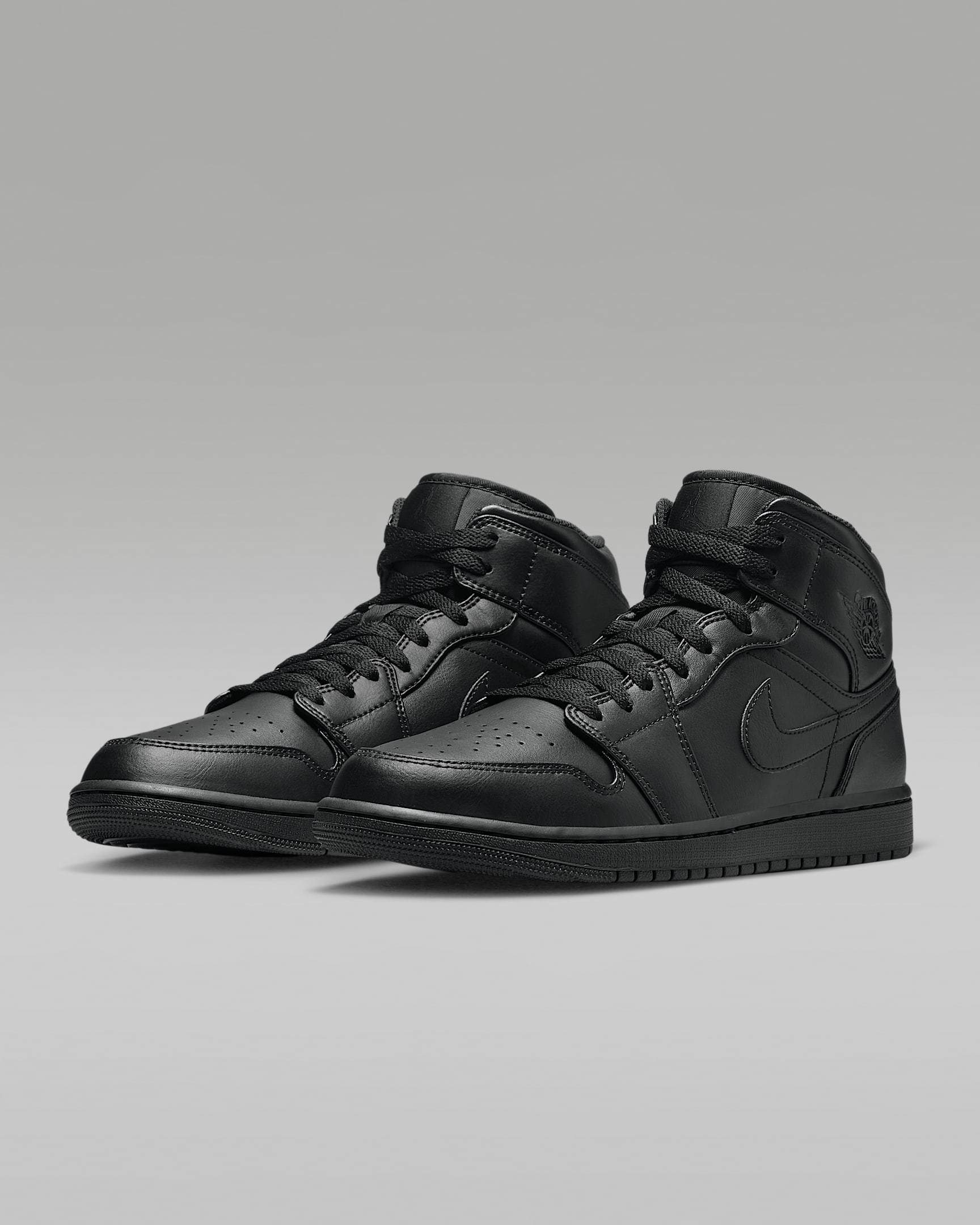 $32.99 Air Jordan 1 Mid black X4175 gallery