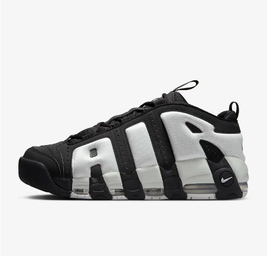 $33.99 Nike Air More Uptempo Low black X4124 gallery