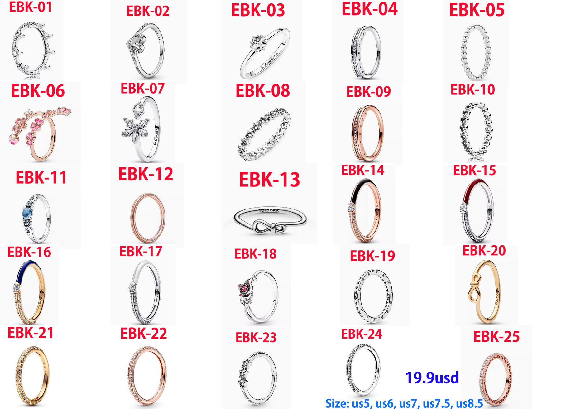 EBK rings 19.9usd gallery