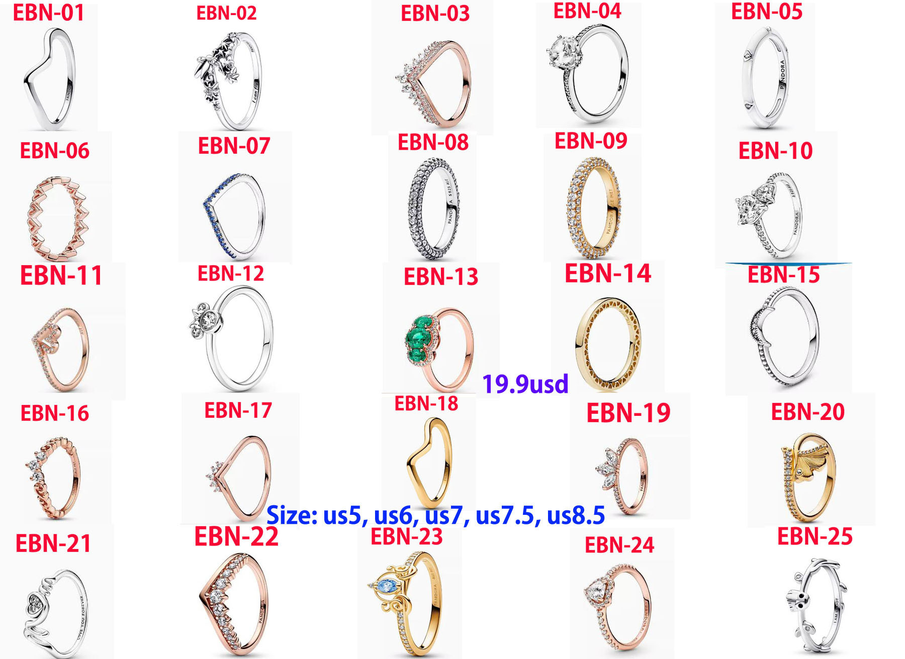 EBN rings 19.9usd gallery