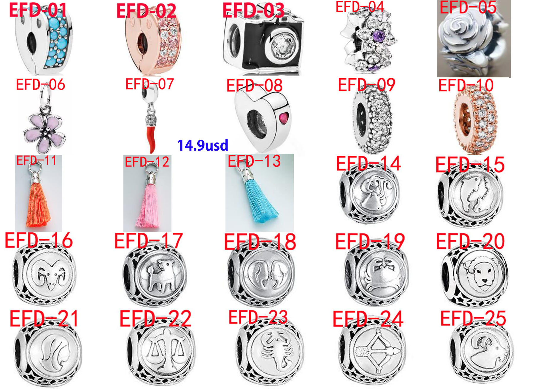 EFD  charm  14.9usd gallery