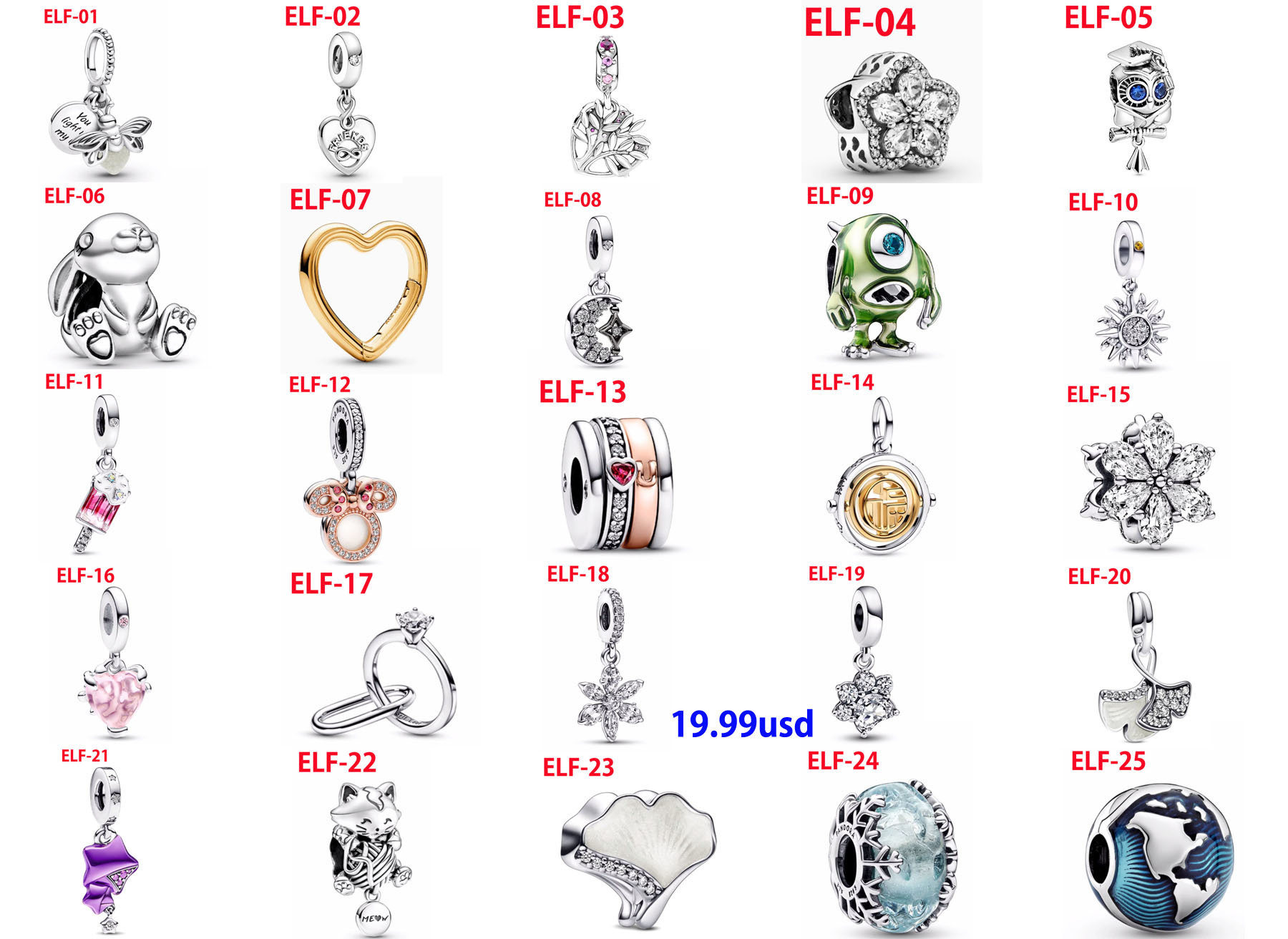 ELF charm   19.99usd gallery