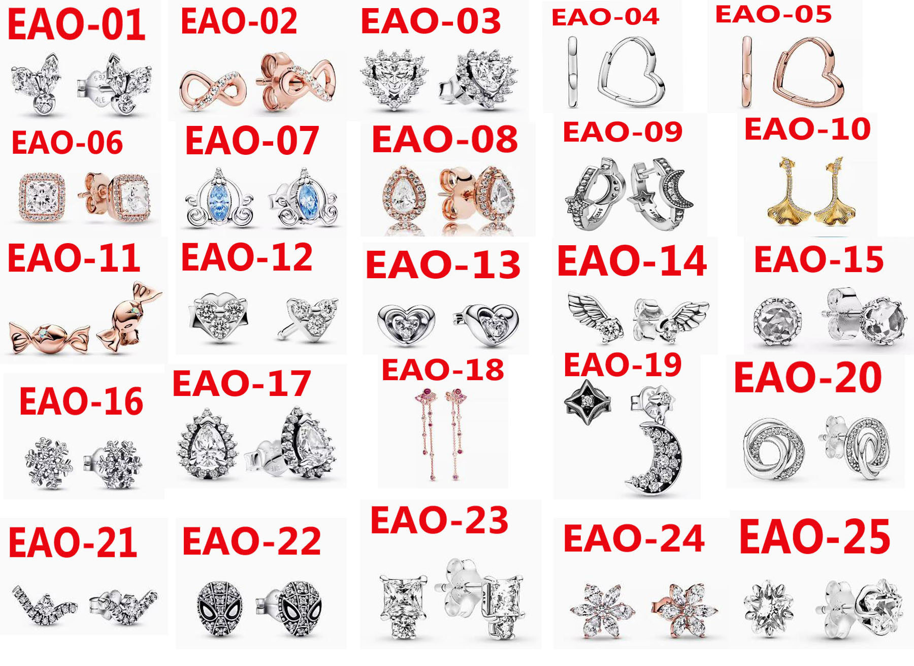 EAO  Pandora earrings 22.9usd gallery