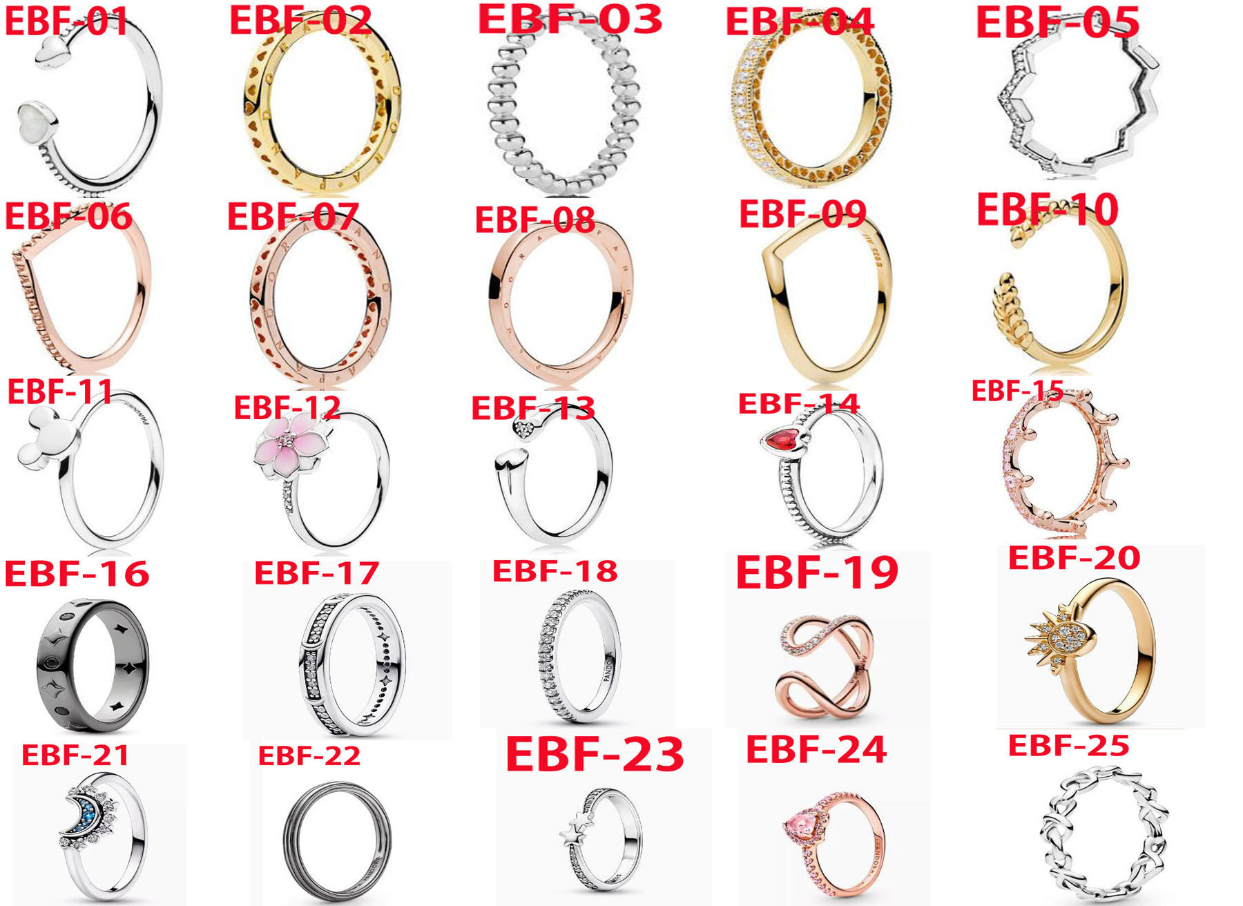 EBF  Pandora rings 24.99usd gallery