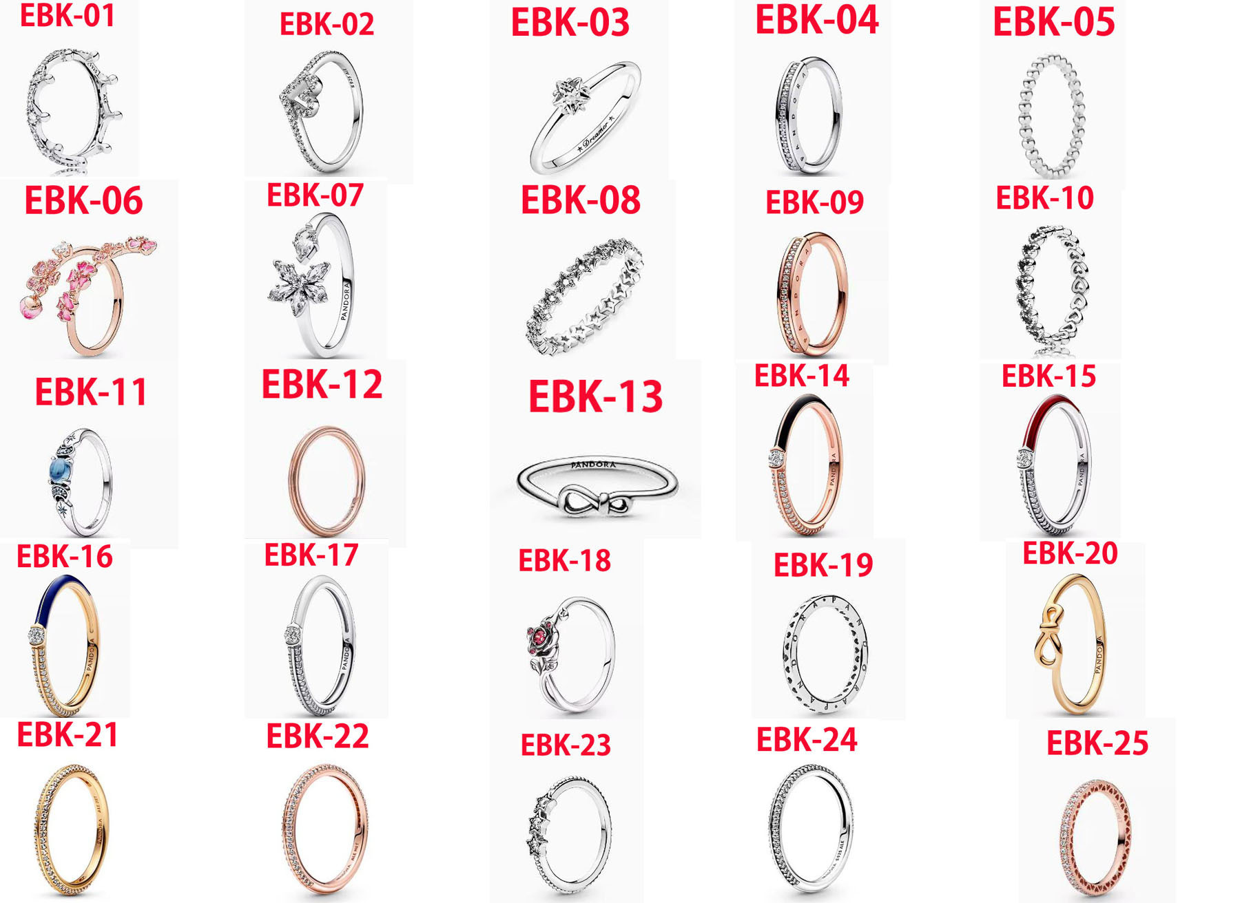 EBK Pandora rings 24.99usd gallery