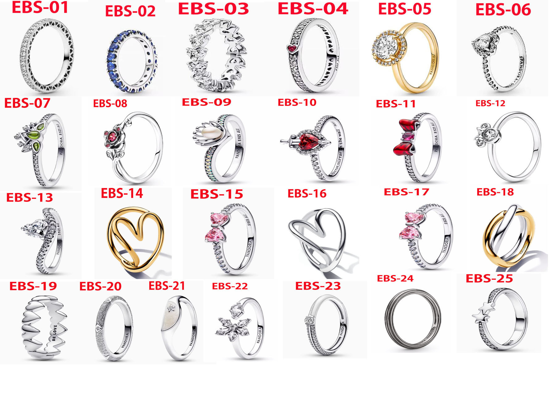 EBS Pandora rings 29.99usd gallery