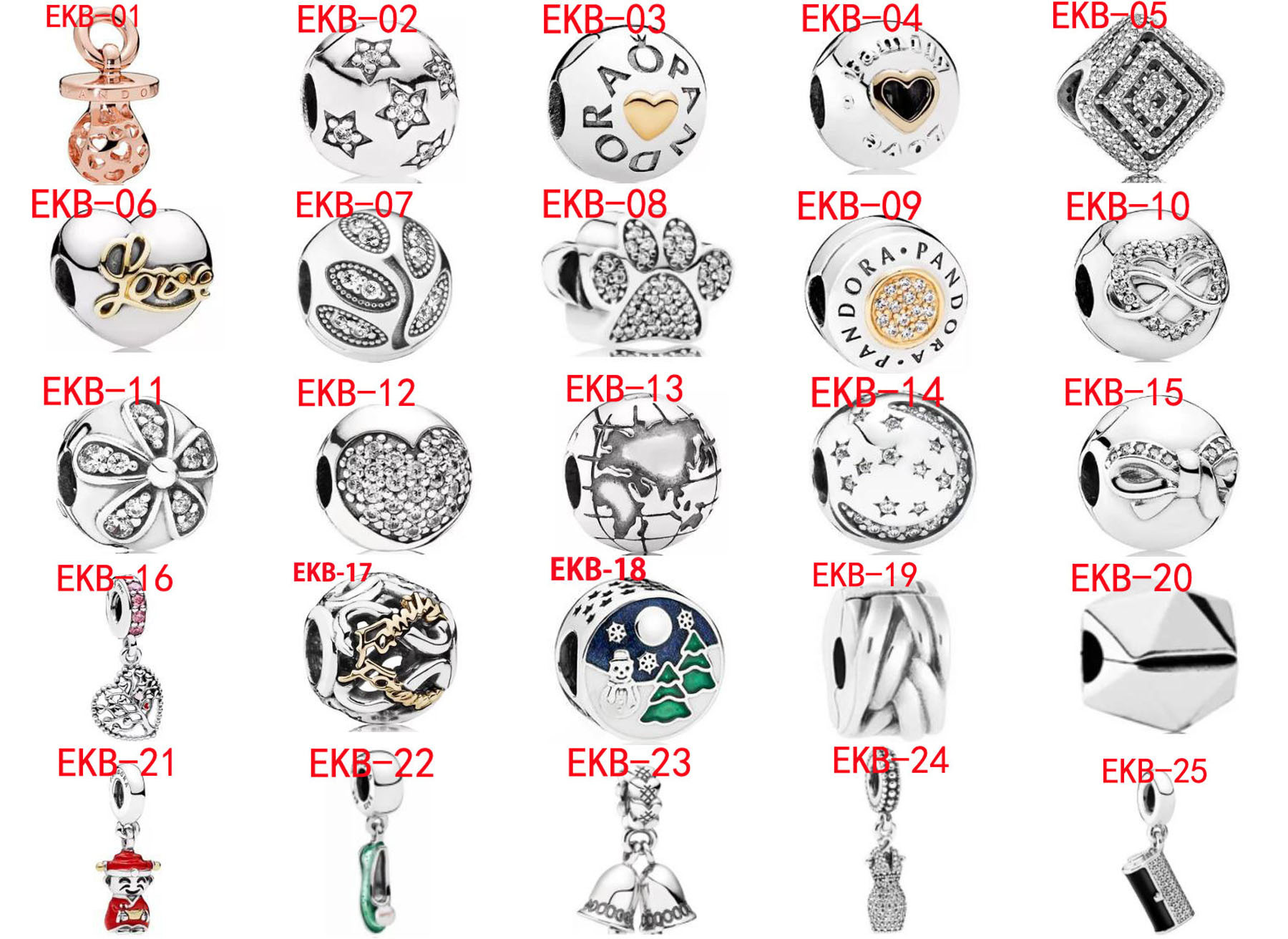EKB  Pandora charms  22.99usd gallery
