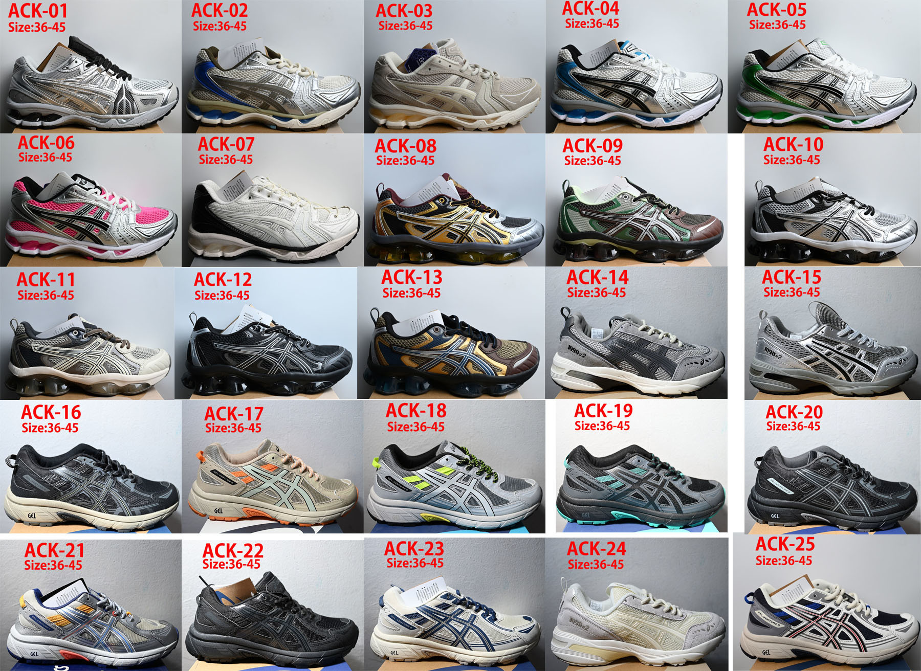 ACK Asics GEL-VENTURE Kayano 59.99usd gallery