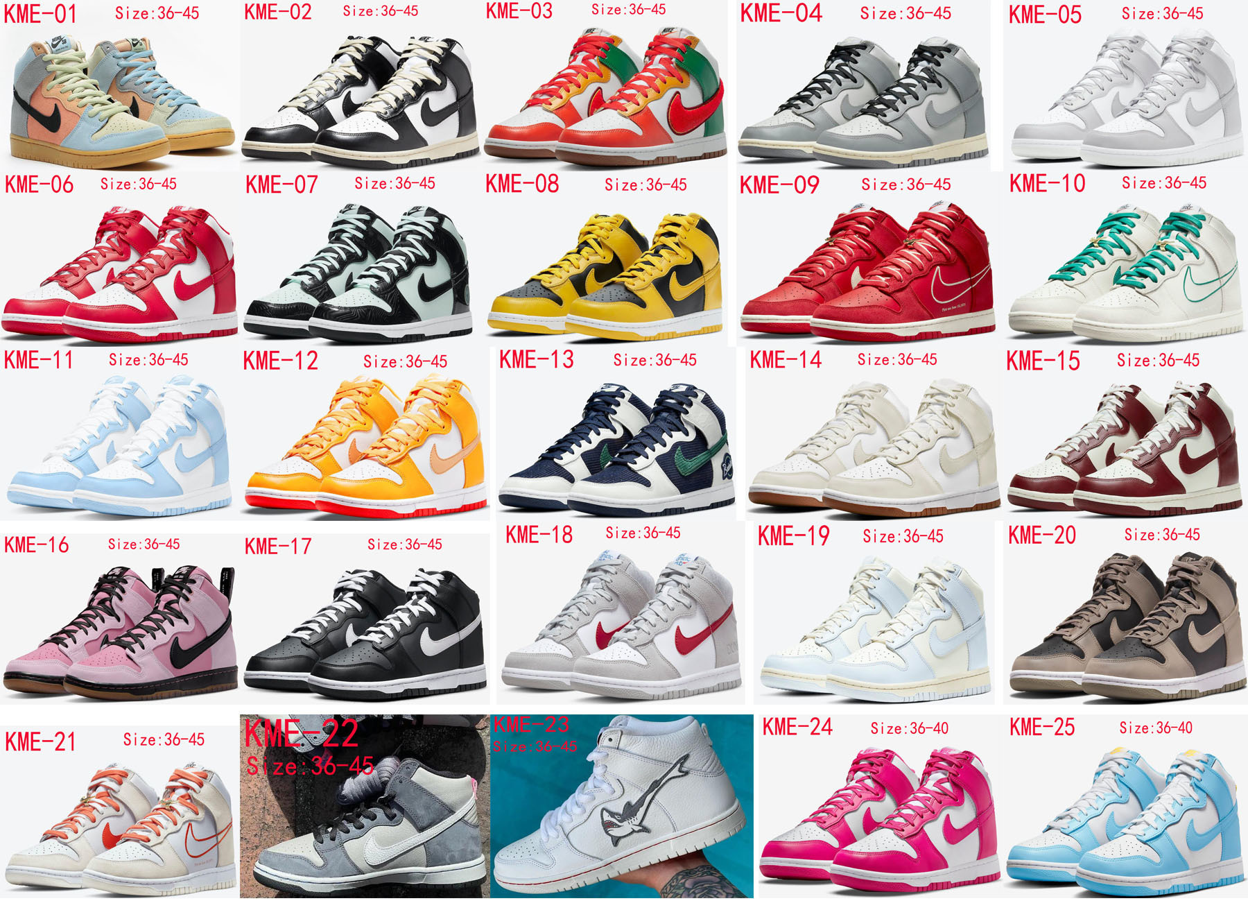 KME nike SB dunk high 59.99usd gallery