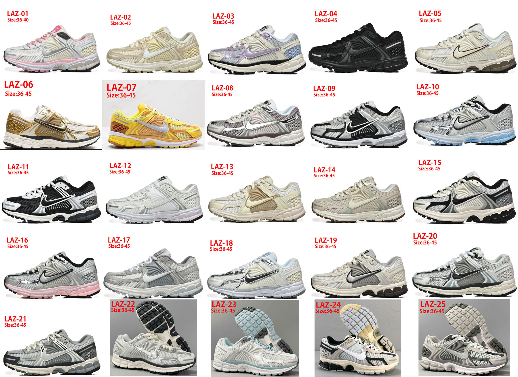 LAZ Nike Air Zoom Vomero 5 Bone Beige 59.99usd gallery