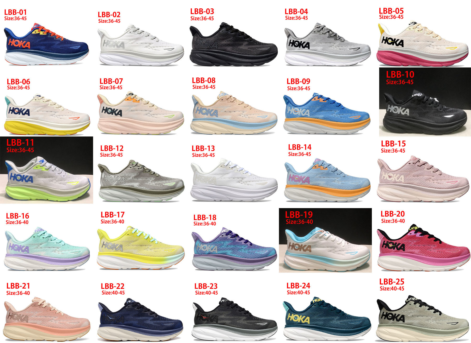 LBB HOKA ONE Clifton 9 59.99usd gallery