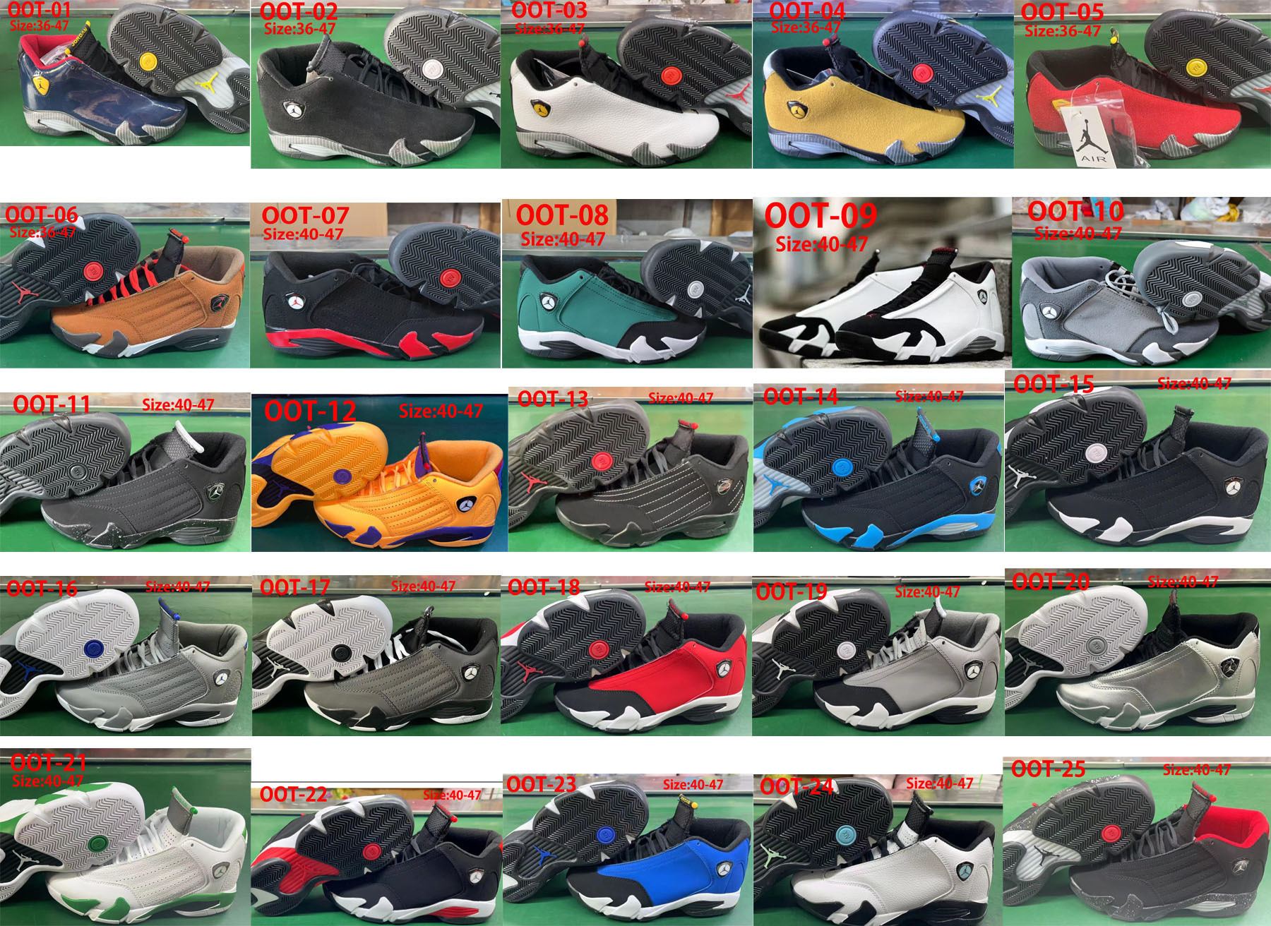 OOT air jordan 14 59.99usd gallery