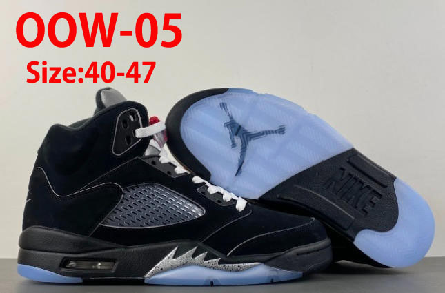 OOW air jordan 5 retro new colors 59.99usd gallery