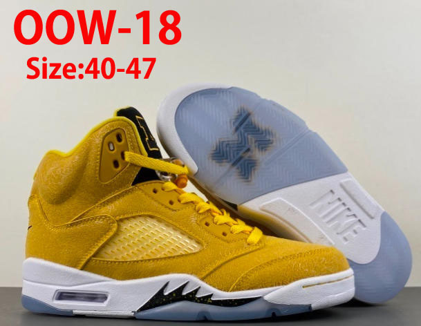 OOW air jordan 5 retro new colors 59.99usd gallery