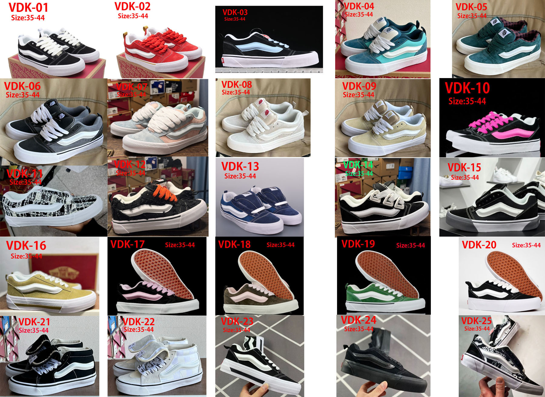 VDK Vans Knu Skool 55usd gallery