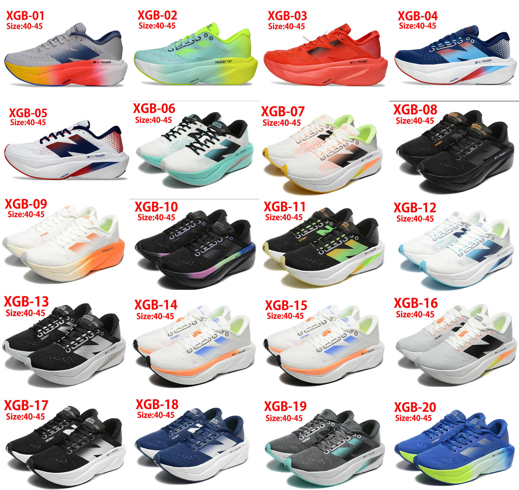 XGB New Balance FuelCell V3 59.99usd gallery