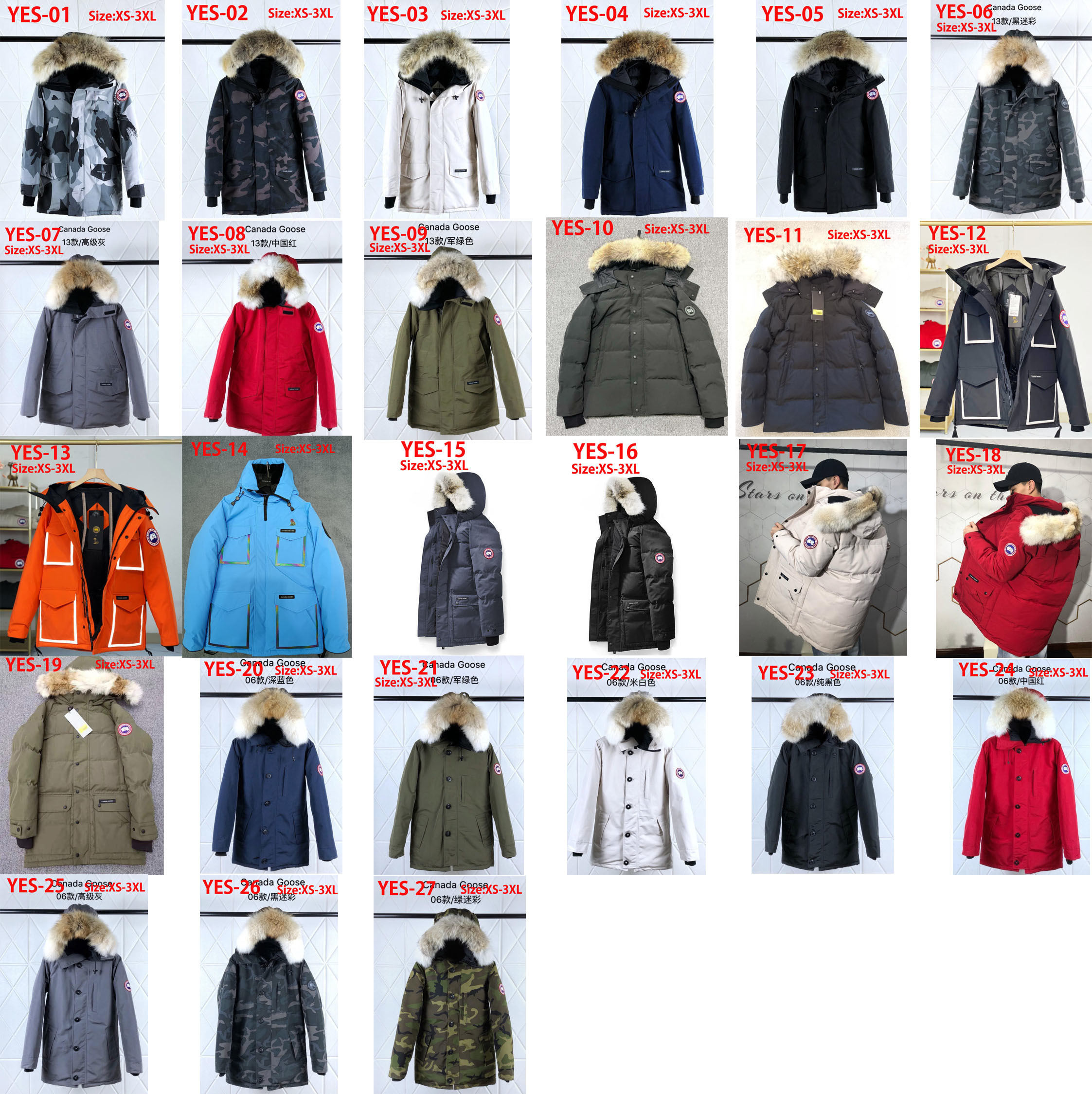 YES Canada goose men long jackets 165usd gallery